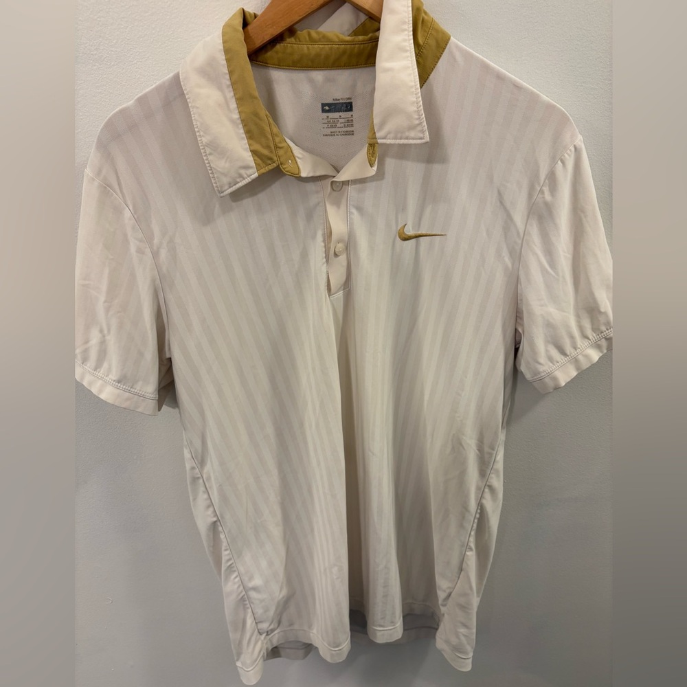 Nike Roger Federer RF 2009 Wimbledon Tennis Polo Shirt Size Medium Rafa Nadal